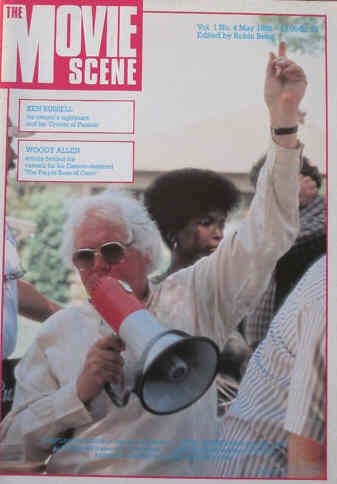 MOVIE SCENE | THE magazine side cover Issue 4 May 1985