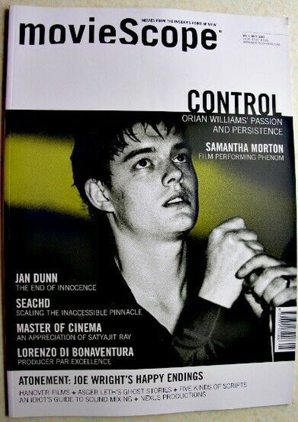 MOVIESCOPE magazine side cover Issue 5 Vol 1 #5 2007