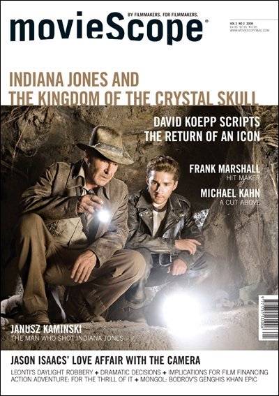 MOVIESCOPE magazine side cover Issue 8 Vol 2 #2 2008