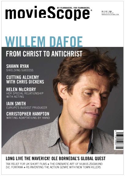MOVIESCOPE magazine side cover Issue 13 Vol 3 #1 2009