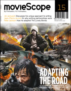 MOVIESCOPE magazine side cover Issue 15 Dec./January 2010