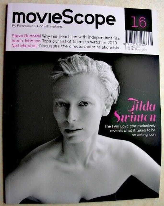 MOVIESCOPE magazine side cover Issue 16 March/April 2010