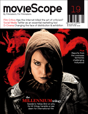 MOVIESCOPE magazine side cover Issue 19 October/November 2010