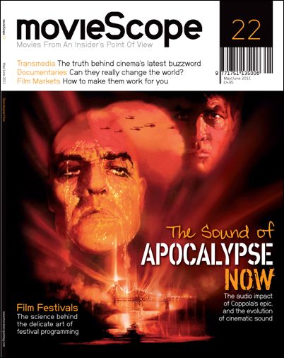 MOVIESCOPE magazine side cover Issue 22 May/June 2011