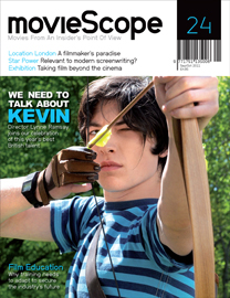 MOVIESCOPE magazine side cover Issue 24 September/October 2011