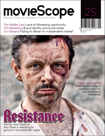 MOVIESCOPE magazine side cover Issue 25 November/December 2011