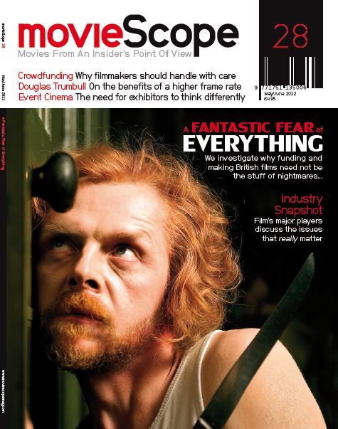 MOVIESCOPE magazine side cover Issue 28 May/June 2012