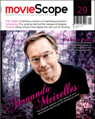 MOVIESCOPE magazine side cover Issue 29 July/August 2012