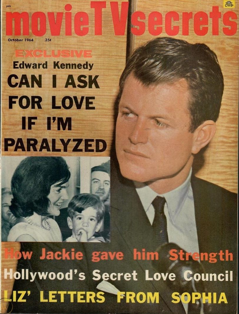 MOVIE SECRETS magazine side cover  October 1964