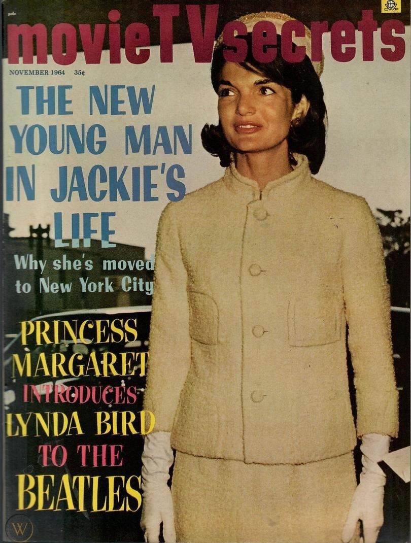 MOVIE SECRETS magazine side cover  November 1964