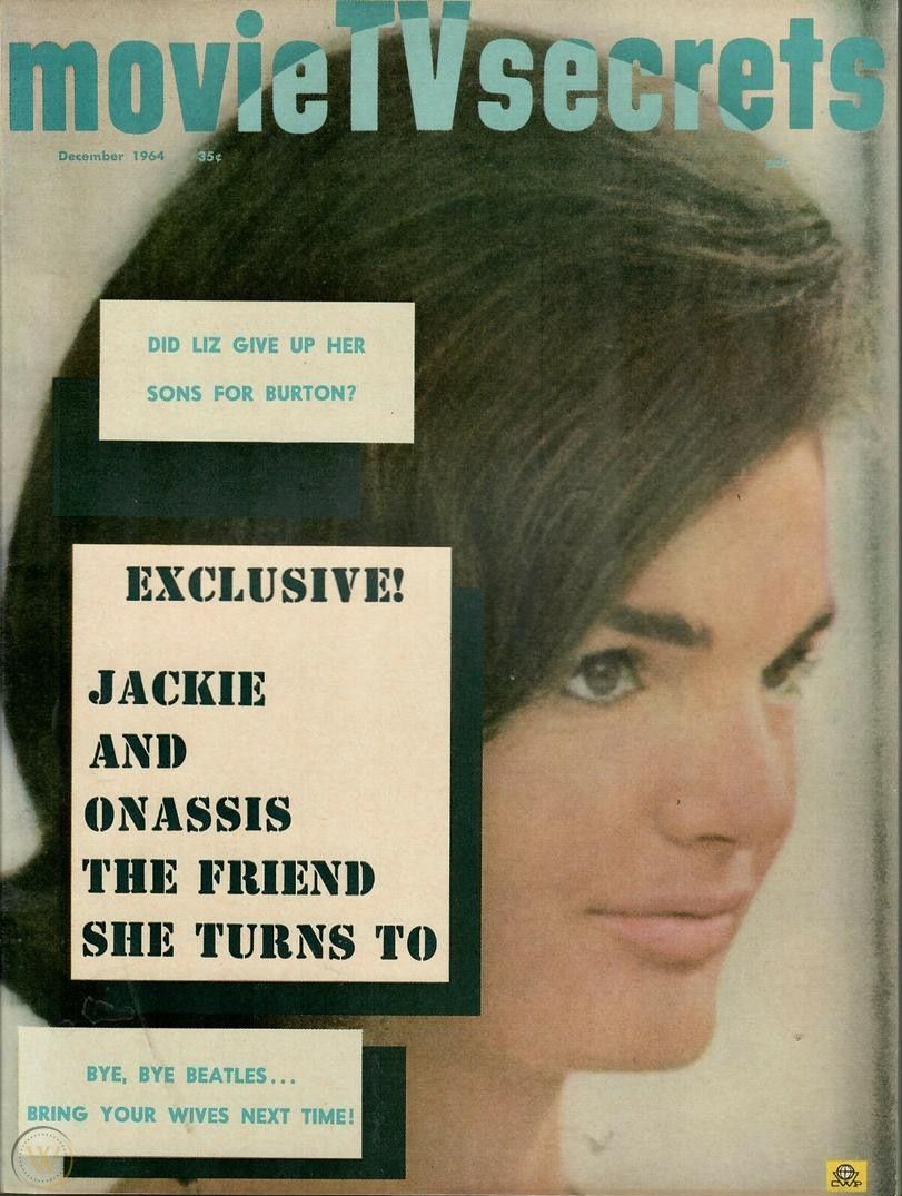 MOVIE SECRETS magazine side cover  December 1964