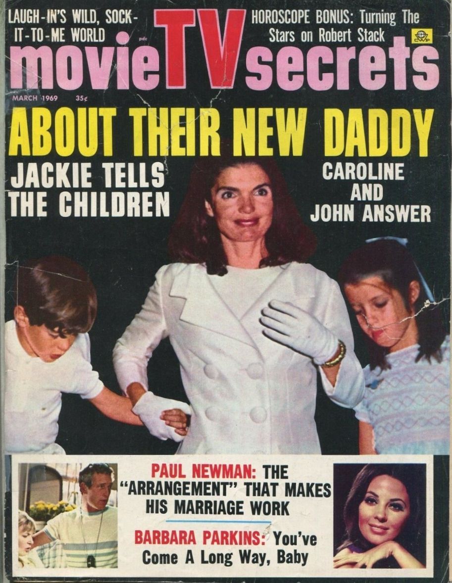 MOVIE SECRETS magazine side cover  March 1969