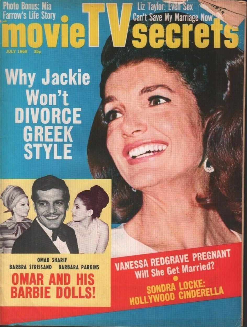 MOVIE SECRETS magazine side cover  July 1969