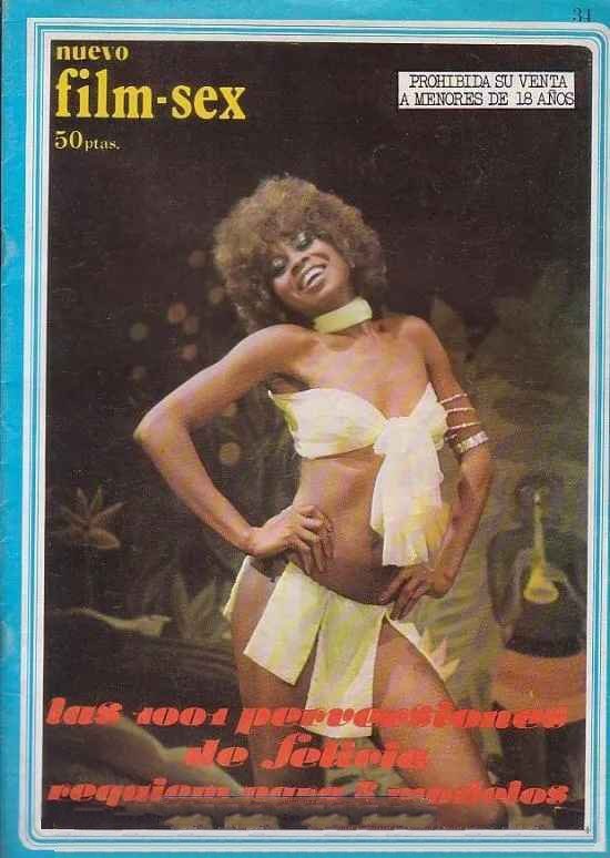 MOVIE SEX/NUEVO FILM-SEX magazine side cover Issue 34   1977
