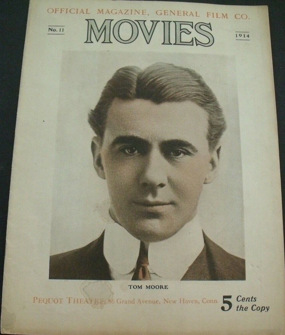 MOVIES (GFC) magazine side cover Issue 11   1914