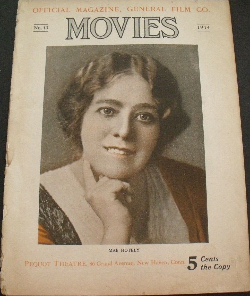 MOVIES (GFC) magazine side cover Issue 13   1914