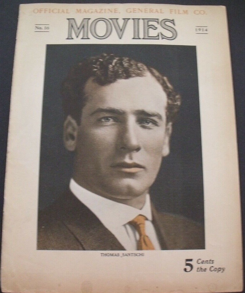 MOVIES (GFC) magazine side cover Issue 16   1914