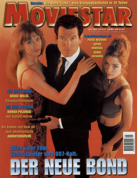 MOVIESTAR magazine side cover Issue 58 January 2000