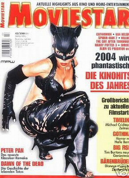 MOVIESTAR magazine side cover Issue 84 March/April 2004