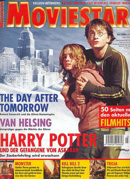 MOVIESTAR magazine side cover Issue 85 May/June 2004