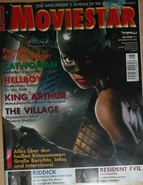 MOVIESTAR magazine side cover Issue 87 September/October 2004