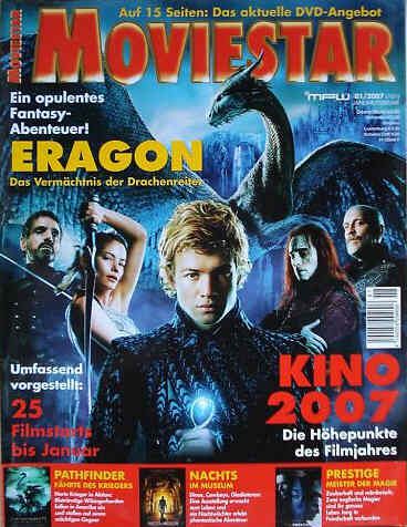 MOVIESTAR magazine side cover Issue 101 January/February 2007
