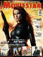 MOVIESTAR magazine side cover Issue 117 September/October 2009