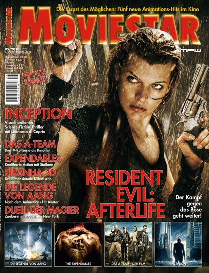 MOVIESTAR magazine side cover Issue 123 September 2010