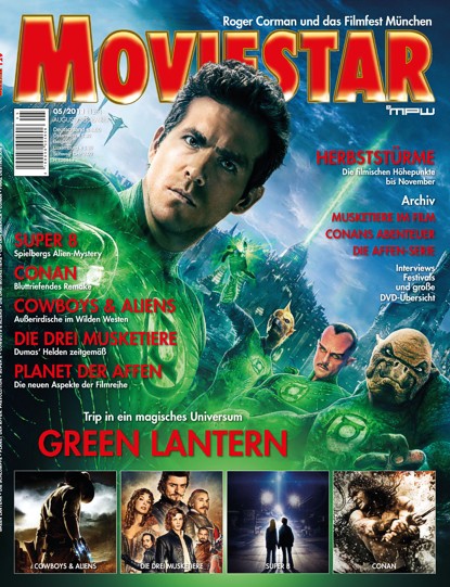 MOVIESTAR magazine side cover Issue 129 August/September 2011