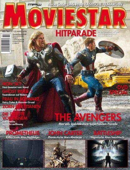 MOVIESTAR magazine side cover Issue 132 March/April 2012