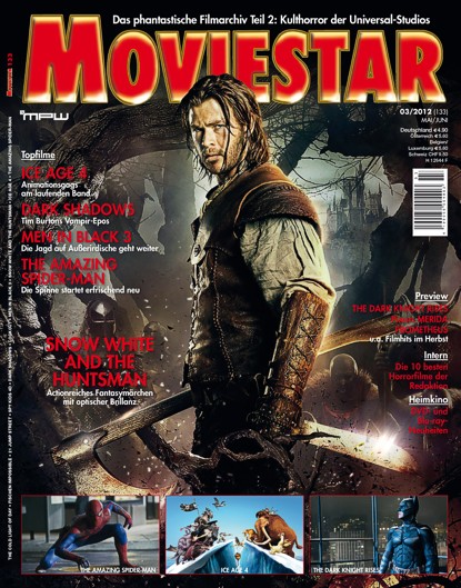 MOVIESTAR magazine side cover Issue 133 May/June 2012