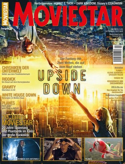 MOVIESTAR magazine side cover Issue 140 September/October 2013