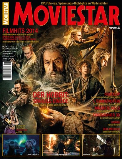 MOVIESTAR magazine side cover Issue 142 December 2013