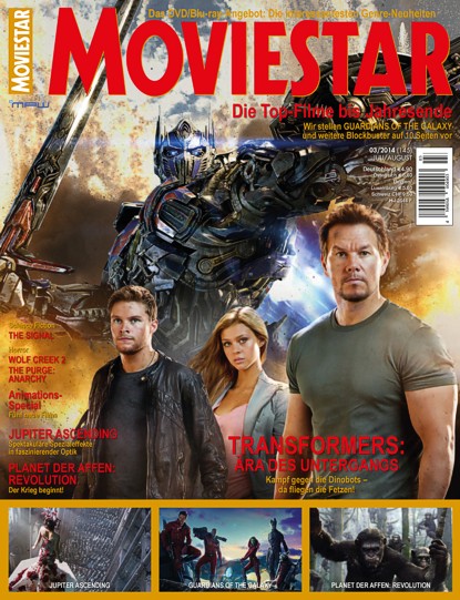 MOVIESTAR magazine side cover Issue 145 July/August 2014