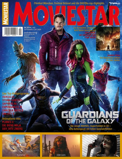MOVIESTAR magazine side cover Issue 146 September/October 2014