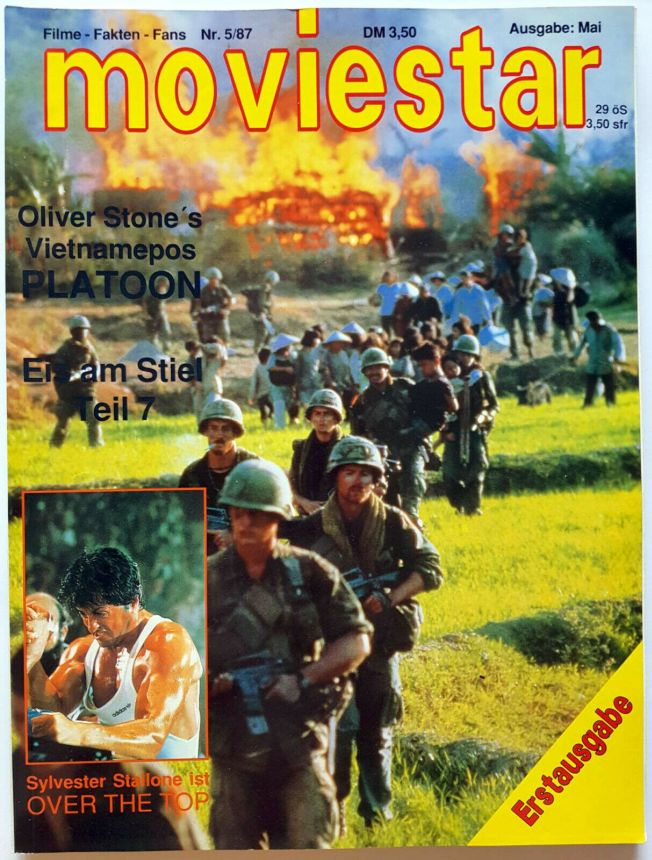 MOVIESTAR (1987-1989) magazine side cover May 1987