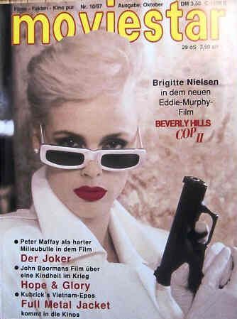 MOVIESTAR (1987-1989) magazine side cover October 1987