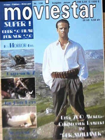 MOVIESTAR (1987-1989) magazine side cover January 1988