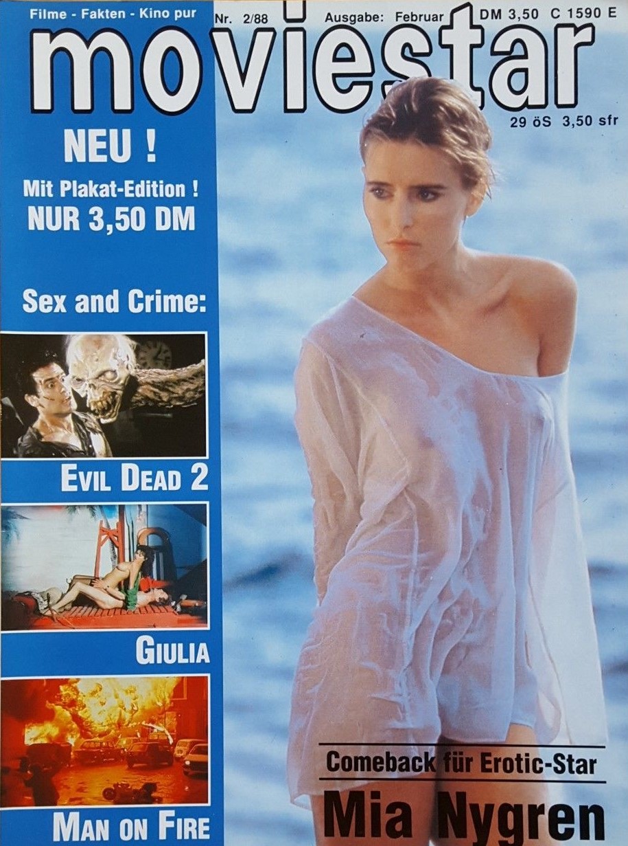 MOVIESTAR (1987-1989) magazine side cover February 1988