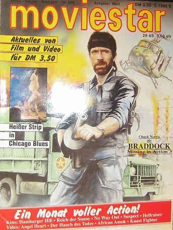 MOVIESTAR (1987-1989) magazine side cover March 1988
