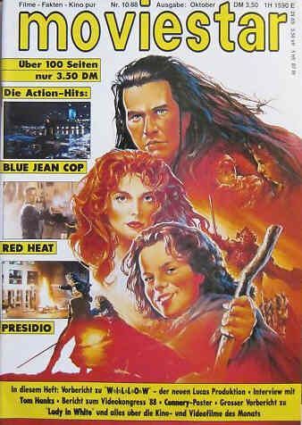 MOVIESTAR (1987-1989) magazine side cover October 1988