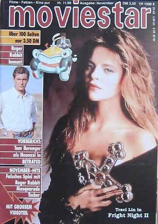 MOVIESTAR (1987-1989) magazine side cover November 1988