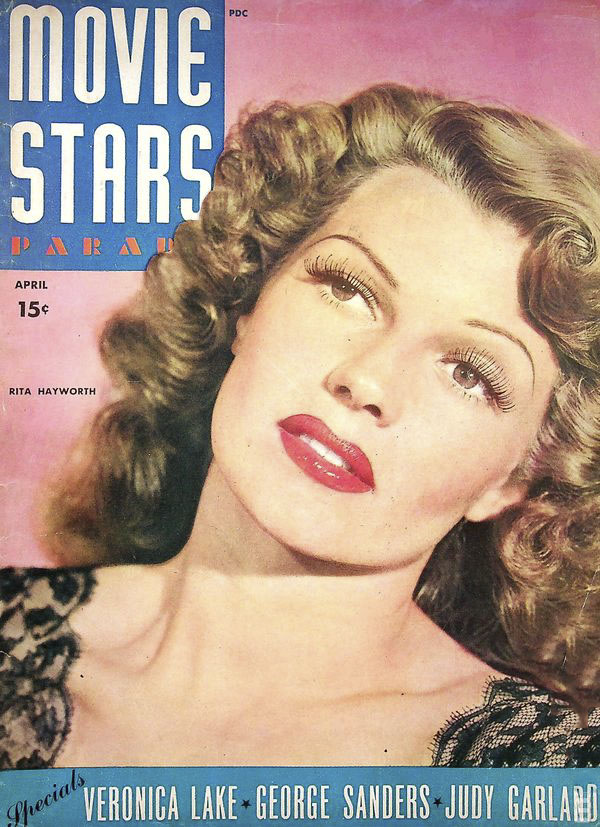 MOVIE STARS magazine side cover Issue 29  April 1943