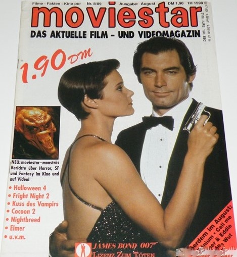 MOVIESTAR (1987-1989) magazine side cover  August 1989
