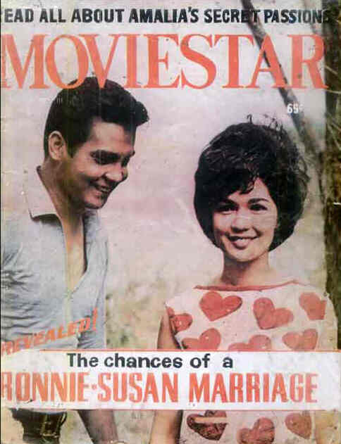 MOVIESTAR (Ph) magazine side cover Issue 3 March 1966
