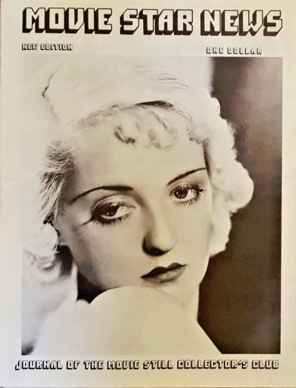 MOVIE STAR NEWS magazine side cover  