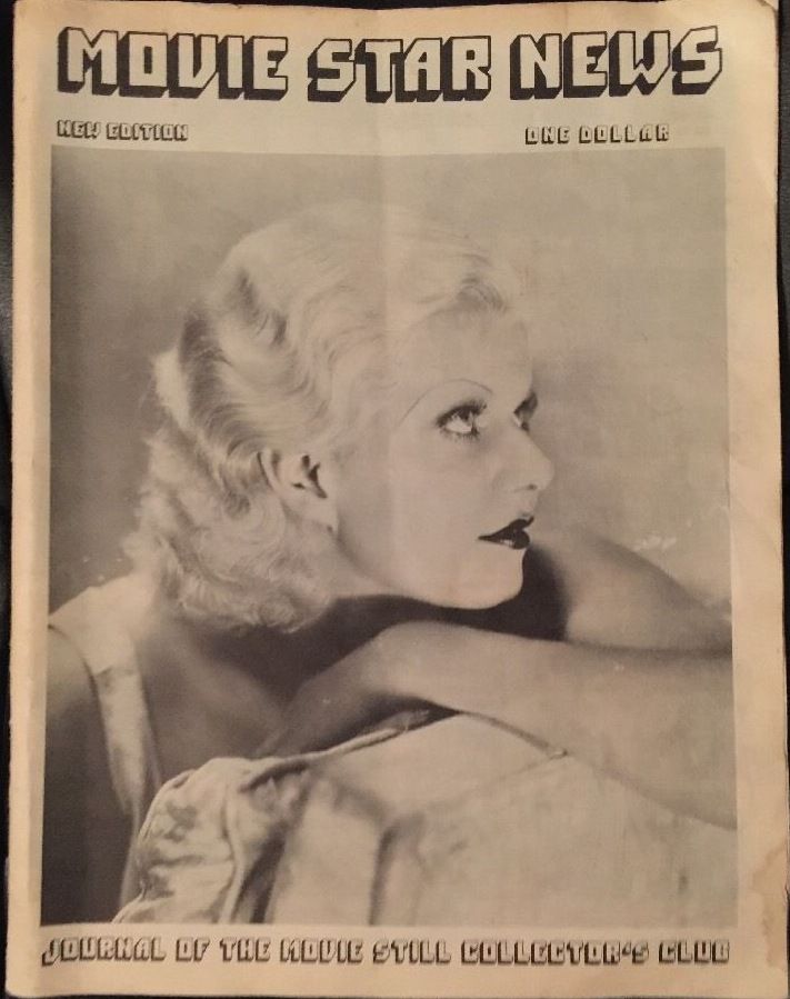 MOVIE STAR NEWS magazine side cover  