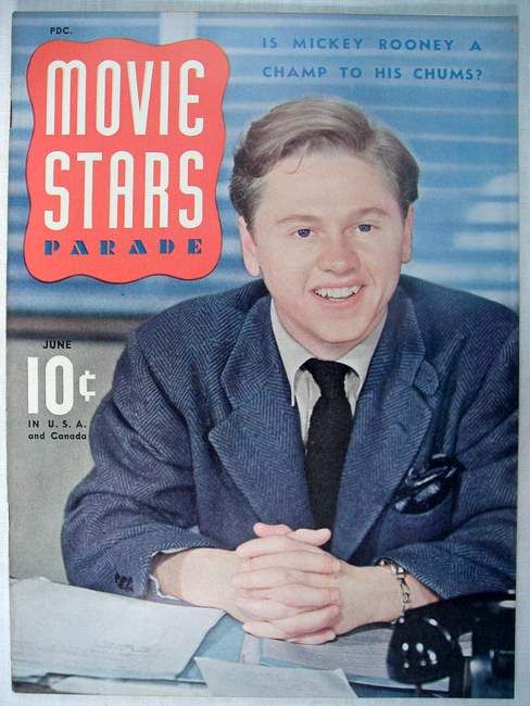 MOVIE STARS magazine side cover Issue 7 June 1941