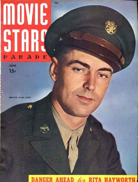 MOVIE STARS magazine side cover Issue 31 June 1943