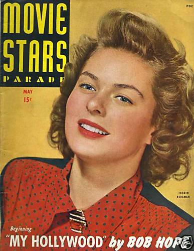MOVIE STARS magazine side cover Issue 42 May 1944